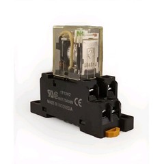 Omron LY2N-D2 24VDC 12A Relay W. 2-M4X12 Relay Base