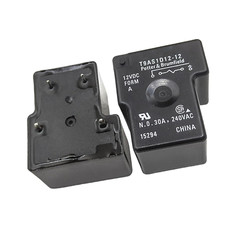 2PCS T9AS1D12-12 Power Relay 30A 240VDC 4 Pins Compatible G8P-1A4P DC12V