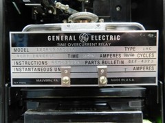 USED General Electric 12IAC53A801A Time Overcurrent Relay Very Inverse Time