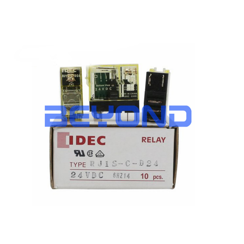 10 PCS/BOX FOR IDEC intermediate relay RJ1S-C-D24 24VDC 5 pin