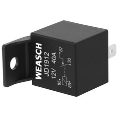 2 Pack Car Relay, 12V 40A, 4 Pin SPST, Automotive Switches and Starters, Wate…