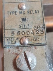 General Electric Relay 550D423 G04 550D422 G15 RELAY