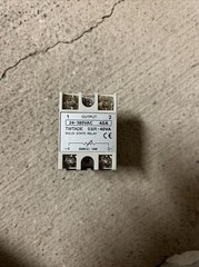TWTADE SSR-40VA 500K ohm 1/4W to 24-380VAC 40A Single Phase Solid State Relay…