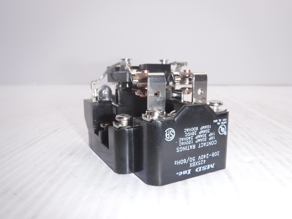 MSD Inc 425XBX Relay 208-240V 50/60Hz