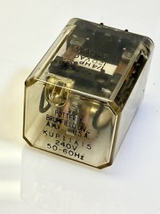 Lot of 2 Potter & Brumfield KUP-11A15-120 Power Relays DPDT 120V AC 10 A