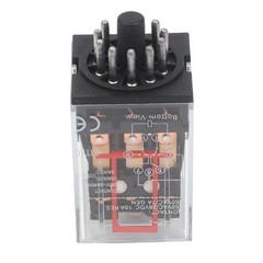 Small Intermediate Relay Designed for Communication AC220V Coil Voltage