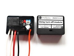 Car drl led front lights delay turn off timer switch 1 to 720s 12V 20A box