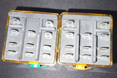 LOT OF TWO (2) IDEC RR3B-ULC GENERAL PURPOSE RELAYS – AC120V 50/60HZ and DC110V