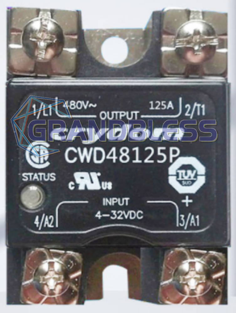 1PCS NEW Fit for Crydom solid state relay CWD48125P 480V 125A 4-32VDC