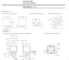 Automotive Relay 12V, 70 AMP Plug-in