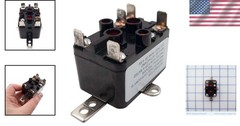 Universal Fan Relay SPDT 24VAC HVAC Refrigeration 3 Terminals