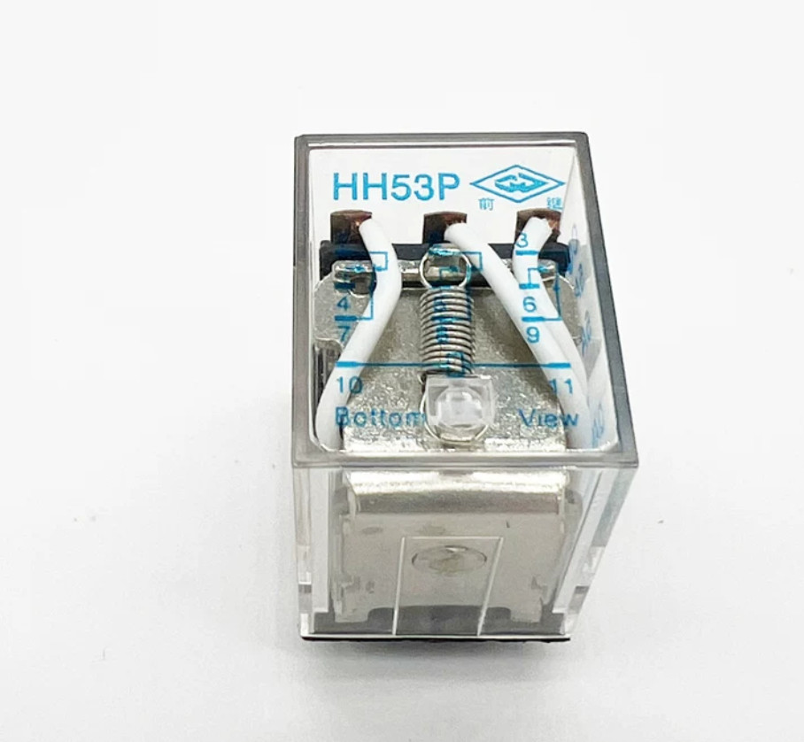 HH53P 12VDC Electromechanical Relay 11 Pins x 2PCS NEW