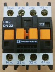 TELEMECANIQUE CA2DN22 22E F7 (110v Coil) 10A Control Relay