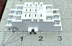 (4) 11 Pin Relay Socket Base 10A /250V 15A/125V CURTIS CUS12 MILITARY ISSUE[OF12