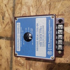 I-T-E Ground Shield Ground Relay Type GR 120VAC TIME CURVE TYPE “C”
