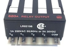 ATC LR82196 Quad Output Relay Module 250 VAC 50/60Hz 30 VDC