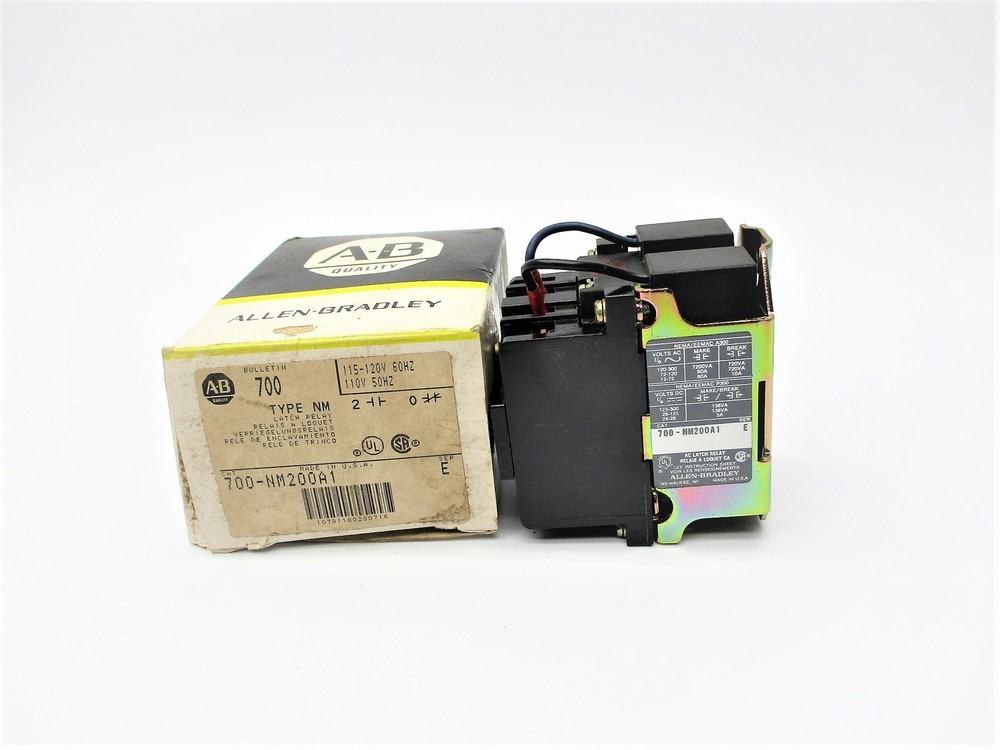 INDUSTRIAL SPARE PART 700-NM200A1 SER. E 110/120V (BK/YL) NSMP
