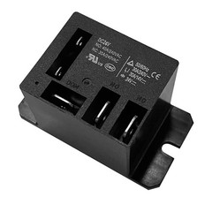 Power Relay SPDT DC24V Coil, 30 Amp 240 VAC Mini Relay with Flange-Mounting, …