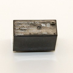 Pack of 5 Cornell Dubilier CDR662ALQPN-12D 12VDC 5A 250VAC 6-Pin Relays