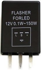 4-Pin EP29 EP29N Electronic LED Flasher Relay Fix for LED Turn Signal Bulbs H…