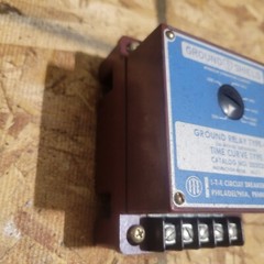 202C3261 ITE Ground Shield Ground Relay Type GR 120VAC Time Curve Type “D”