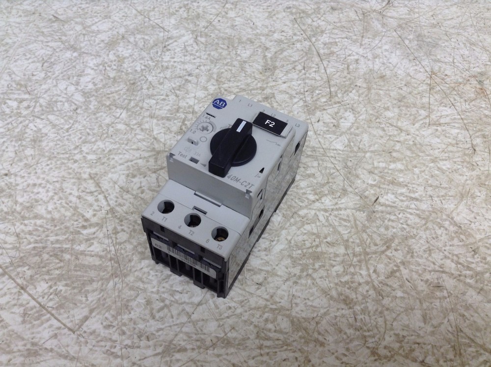 Allen Bradley 140M-C2T-B16 1-1.6 Amp Motor Circuit Protector 140MC2TB16 140M