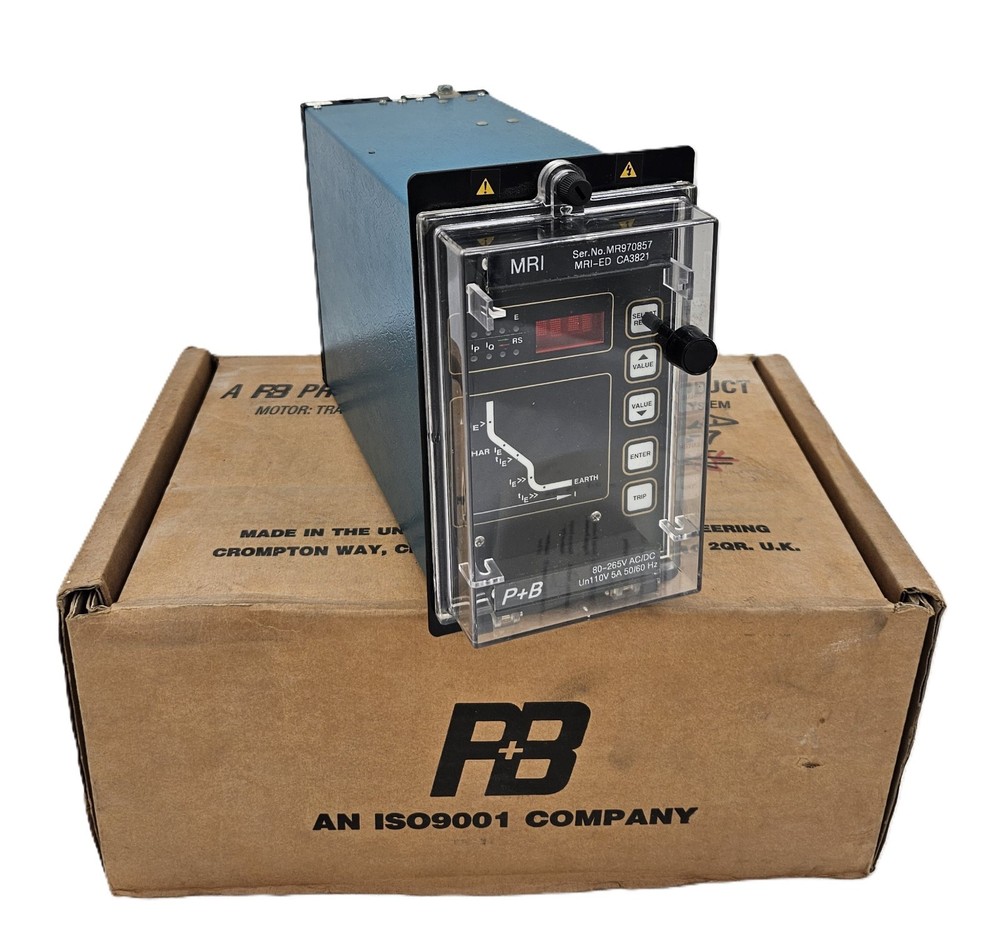 P&B MRI‑ED CA3821 EARTH FAULT PROTECTION RELAY 80‑265V AC/DC [FAST SHIPPING]