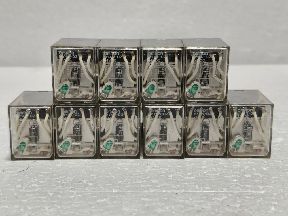 OMRON MY4N-D2 POWER RELAY 24VDC 5A 14PIN LOT OF 10 PCS FAST SHIPPING