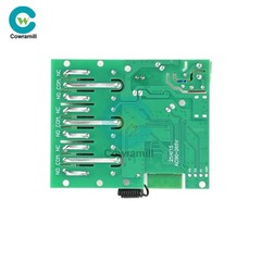 AC90-260V/DC5V-32V 3CH Self-Locking WIFI Bluetooth Relay Module 433Mhz RF Remote