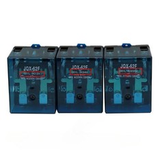 2pcs JQX-62F 2Z 80A High Power Relay DC 12V 24V 110V 220V AC DPDT 2NO 2NC