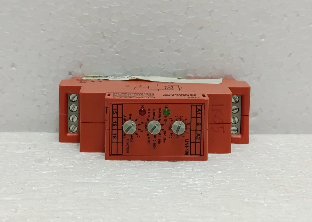 FOXTAM Controls UNI-1M Multi-Function Timer Relay 12-250V AC/DC