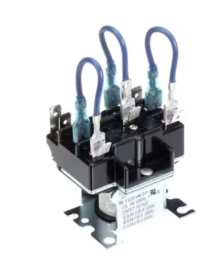 Trane RLY02534 Relay, Control without Time Delay, 24 Volt Coil, DPDT