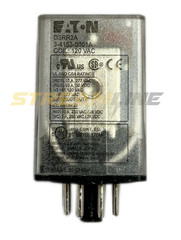 Eaton D3RR2A General Purpose Ice Cube Relay, 10 Amp, 120Vac, DPDT, 8 Pin Octal