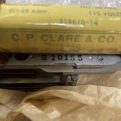 Vintage C.P. CLARE & CO. B10155 Relay