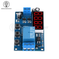 DC12V LED Display Digital Delay Timer Control Switch Relay Module/PLC Automation