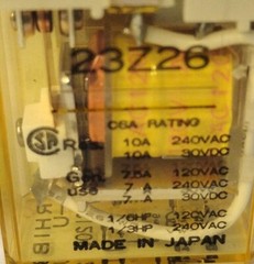 IDEC RH1B-U RH1B-UAC120V 120 V AC 10 A SPDT Power Relays – Lot of 2
