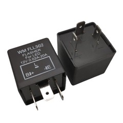 1Pc WM FLL302 12VDC FLASHER For LED 0.02A-20A 3Pins