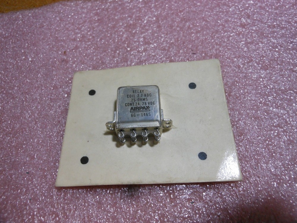 AIRPAX RELAY PART # 6G-146S NSN: 5945-00-089-3064
