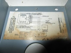SQUARE D GP-200B TYPE GP GROUND FAULT RELAY 24 VAC INPUT 200 – 1200 AMPS SENSOR