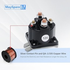 Efficient Hydraulic Dump Trailer Solenoid – 4 Terminal Installation Kit Included