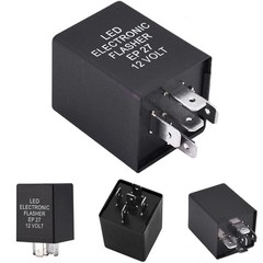 5-Pin EP27 FL27 Electronic LED Flasher Relay for Fixing Hyper Flash Issue in LED