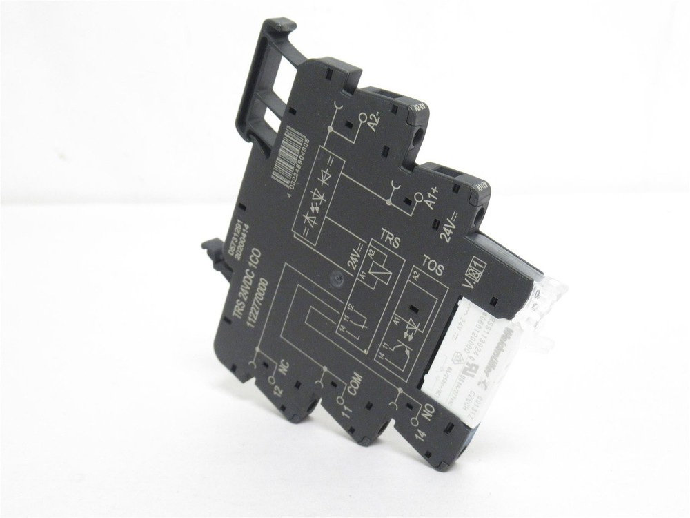 234915 New-No Box; Weidmuller 1122770000 Relay SPDT; 6A; 277VAC; Coil: 24VDC