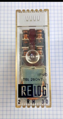 6pc EAW RELOG relays 2RH01 2RH30 2RG04 12V 60V 220V 24V DDR VEB TGL 26047 Berlin