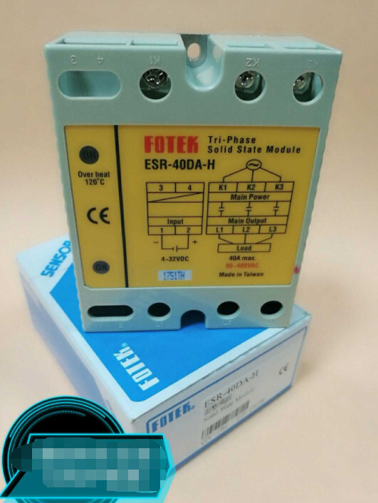 1PC Fotek ESR-40DA-H ESR40DAH Relay 40A In Box -New