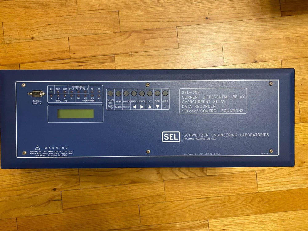 Schweitzer Engineering SEL-387, Model 0387614X534X6X1