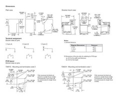 30A High Breaking Capacity PCB Mount Relay for HVAC, Pow Size: ONE T9AS1D22-12