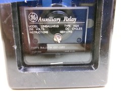 GE Model: 12HGA11A51G Auxiliary Relay