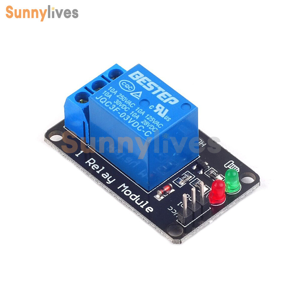 3V 3.3V 1/2/4Channel Relay Module Low Level Trigger Relay with LED Relay Output