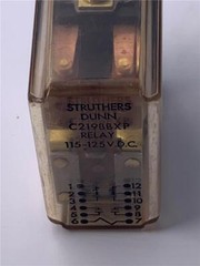 Stuthers Dunn C219BBXP Relay 115-125 V.D.C.