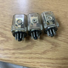 Lot Of 3 POTTER & BRUMFIELD – KRP5AG KRP11AG -11-Pin RELAY – 115/120VAC See Pics
